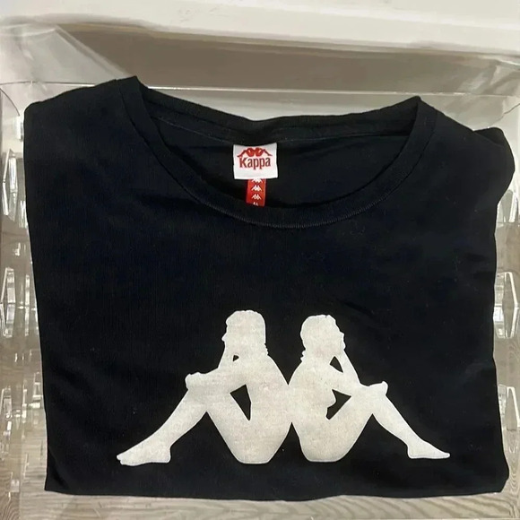 Kappa like no other logo T-shirt in black - Picture 9 of 9